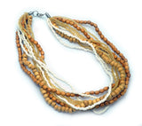 Wood & Bead Necklace
